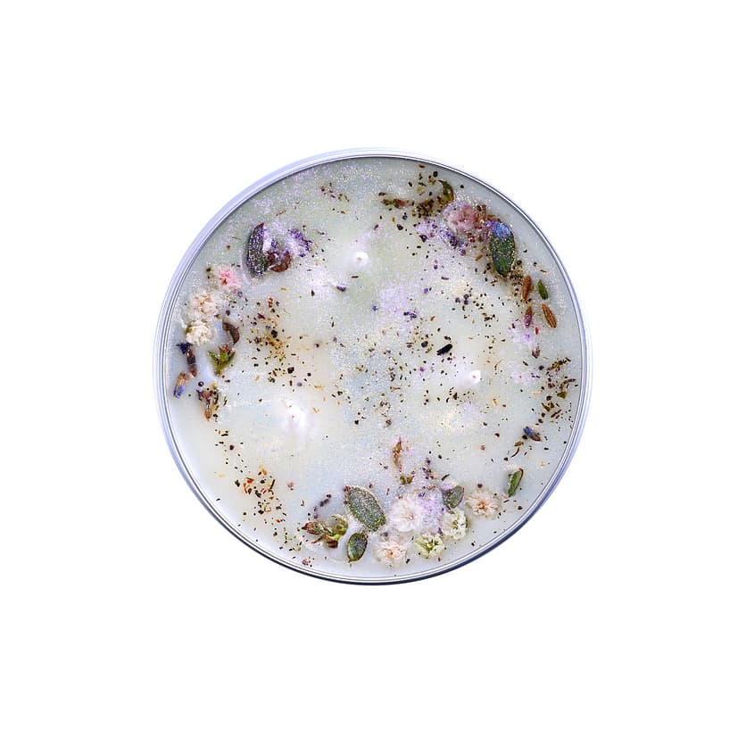3 ароматни свещи GREEN HERBS & ORCHIDS