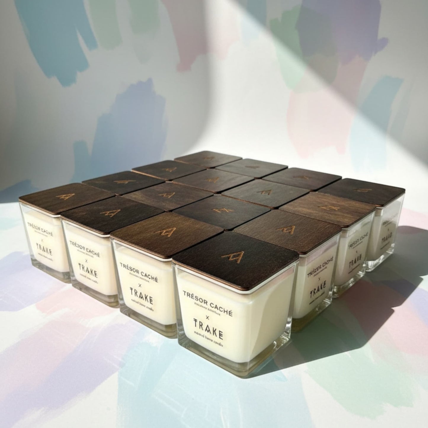 20 Броя Коледна свещ Trésor Caché TRAKE – 250 г