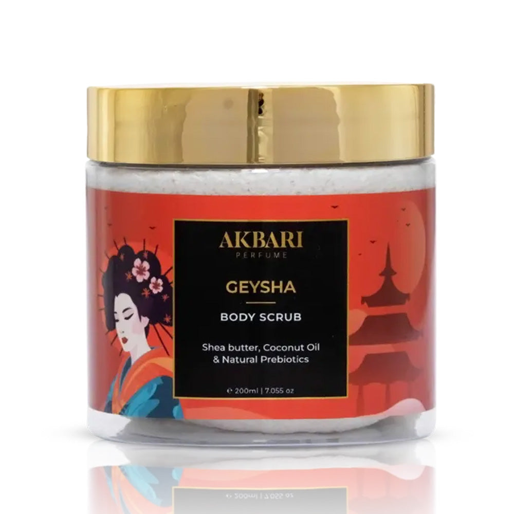 AKBARI GEYSHA BODY SCRUB 200 ML