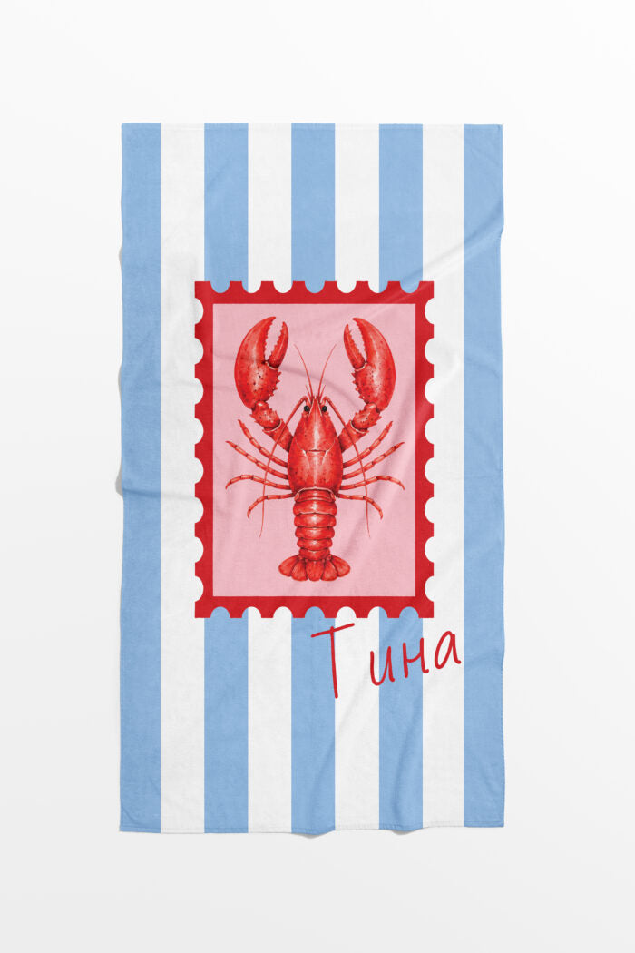 Maison Mishú - Плажна хавлия - LOBSTER