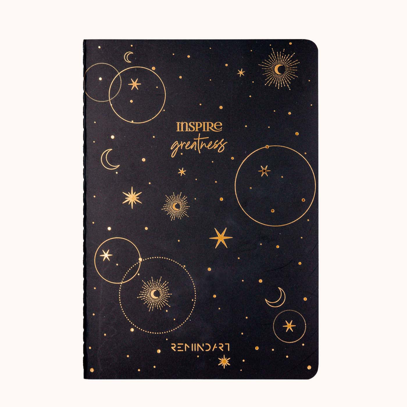 Бележник REMINDART Inspire Greatness Black