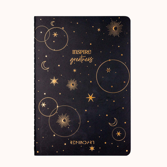 Бележник REMINDART Inspire Greatness Black
