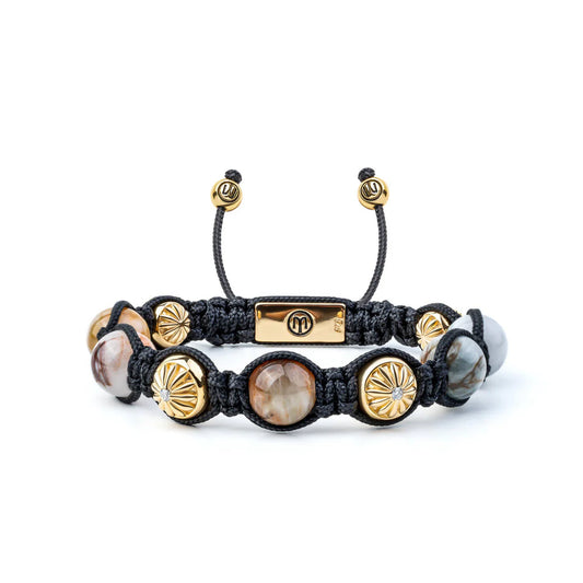 ГРИВНА MAHIGAN С ОРЛОВО ОКО В ЗЛАТО "THE MAVERICK"