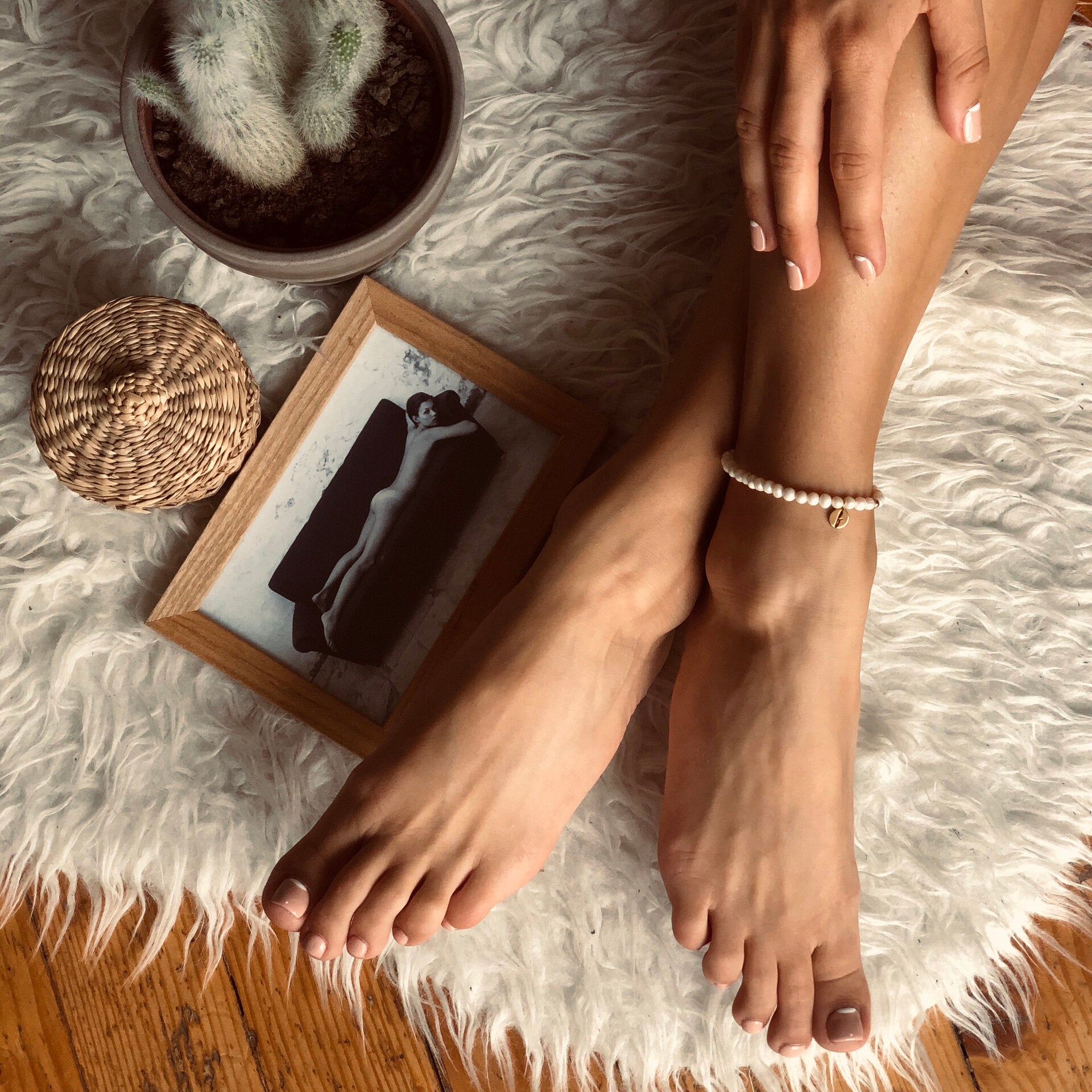 ГРИВНА ЗА ГЛЕЗЕН FLICKA BABY PEARLS