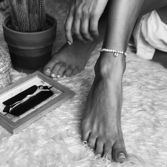 ГРИВНА ЗА ГЛЕЗЕН FLICKA BABY PEARLS