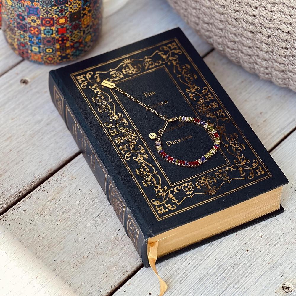 ГРИВНА ЗА ГЛЕЗЕН FLICKA CRYSTAL FAIRY TILES