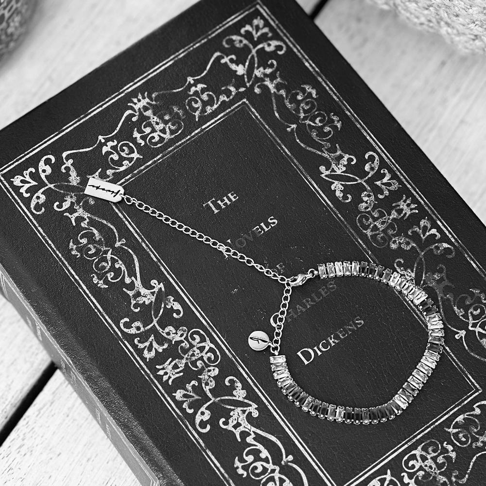 ГРИВНА ЗА ГЛЕЗЕН FLICKA CRYSTAL FAIRY TILES