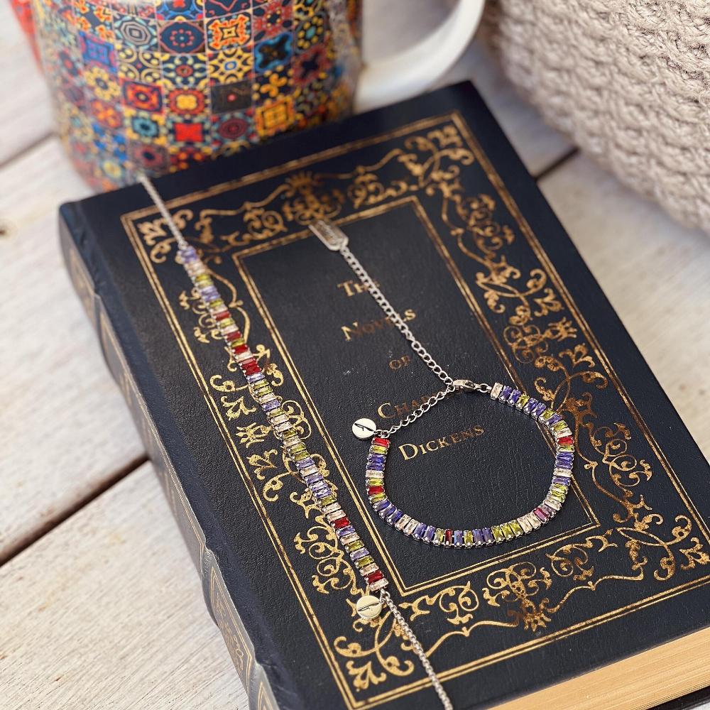 ГРИВНА ЗА ГЛЕЗЕН FLICKA CRYSTAL FAIRY TILES