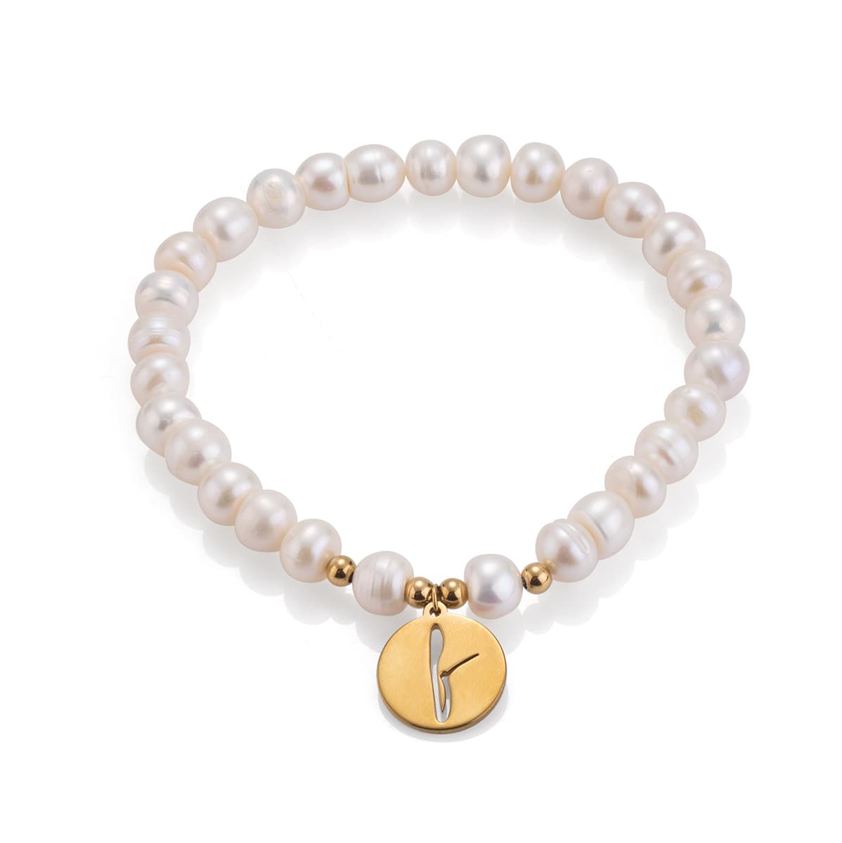 ГРИВНА ЗА ГЛЕЗЕН F PEARLS