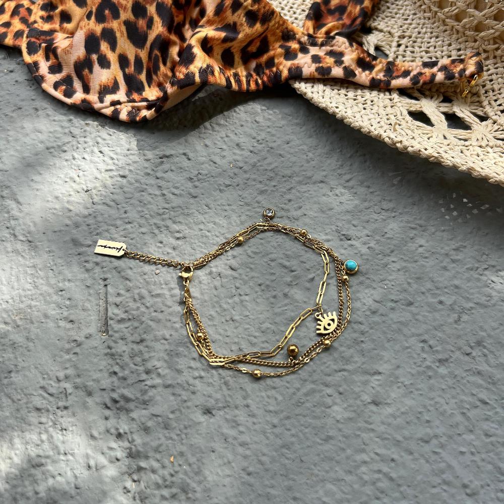 ГРИВНА ЗА ГЛЕЗЕН FLICKA GYPSY SOUL