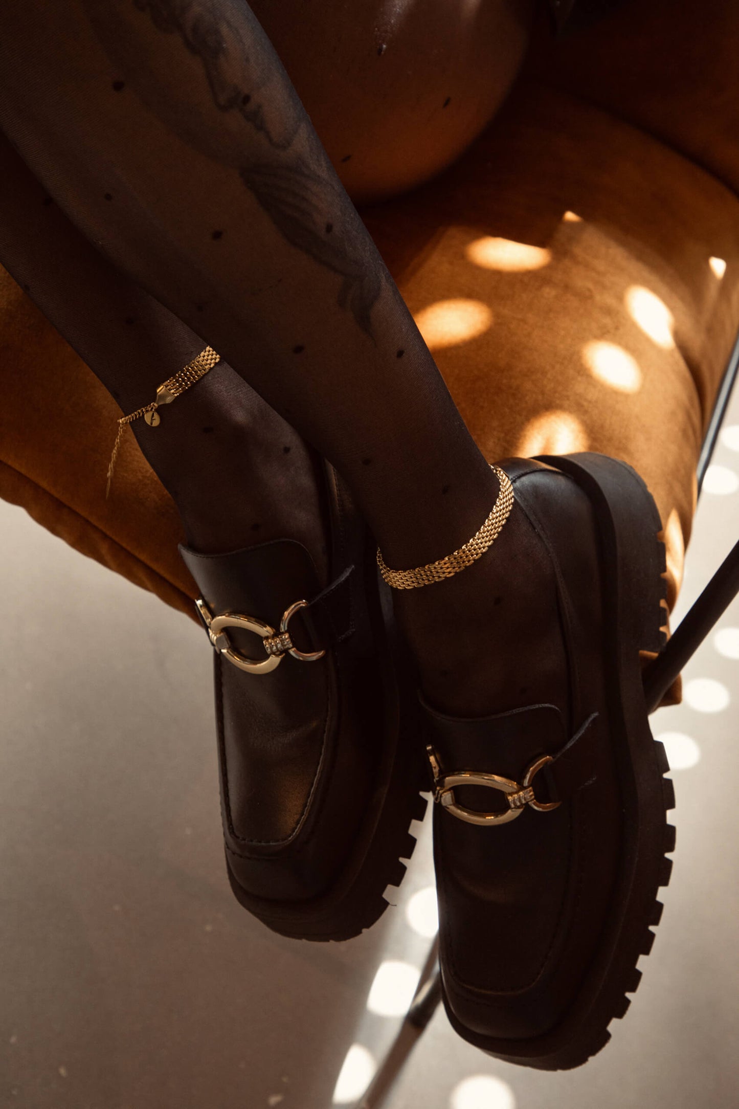 ГРИВНА ЗА ГЛЕЗЕН FLICKA SERPENTINE