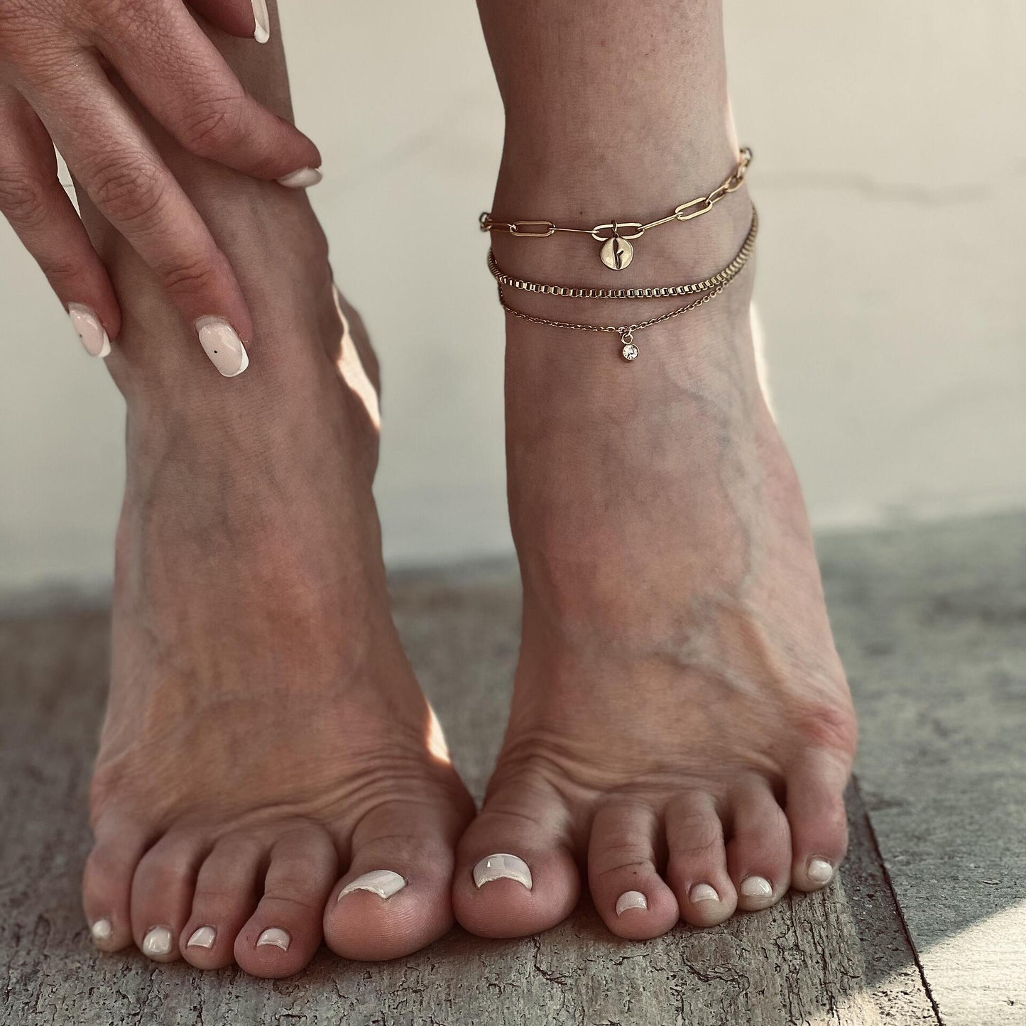 ГРИВНА ЗА ГЛЕЗЕН FLICKA TRIPLET