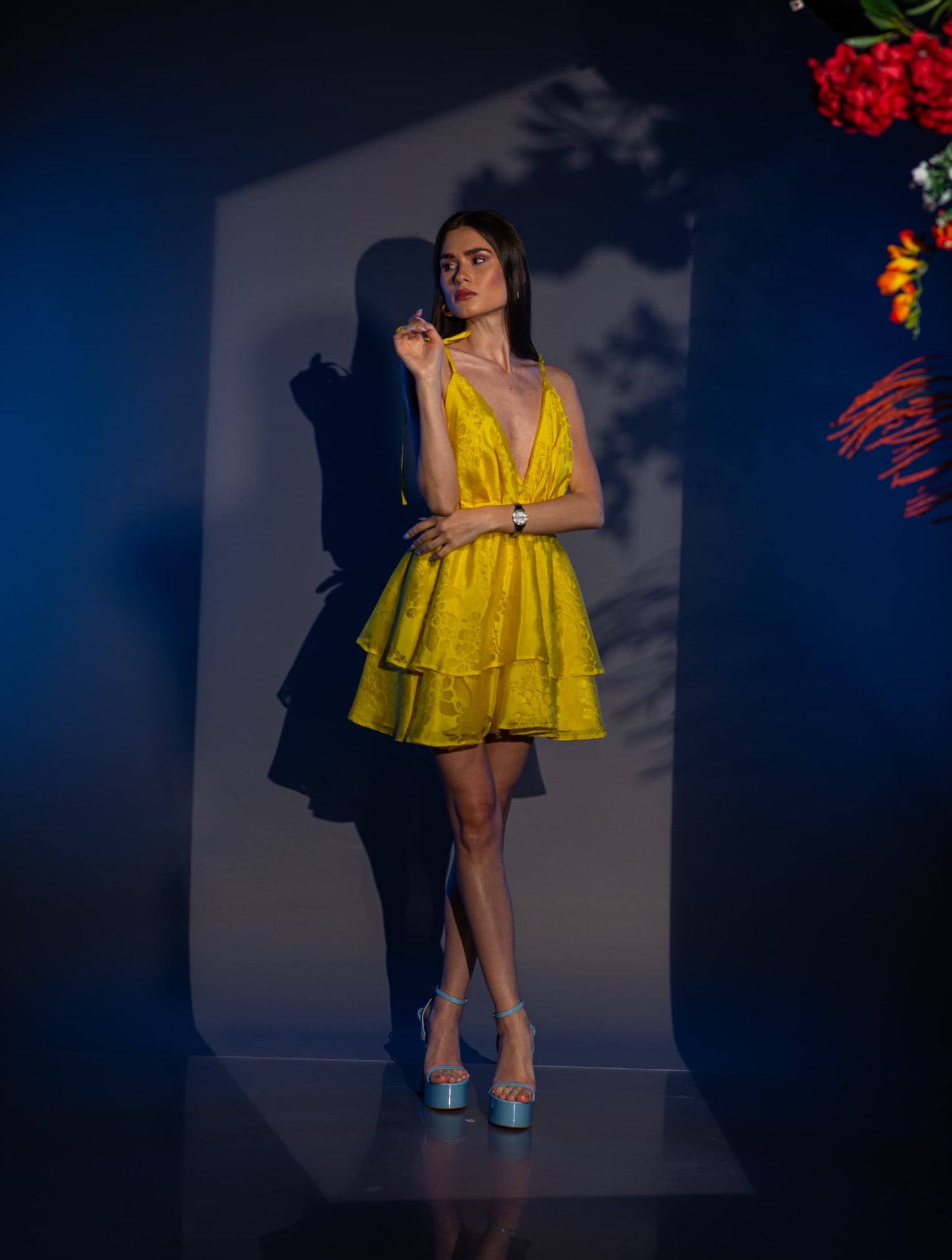 Рокля LORENA YELLOW - ЖЪЛТА - VERNISSAGE