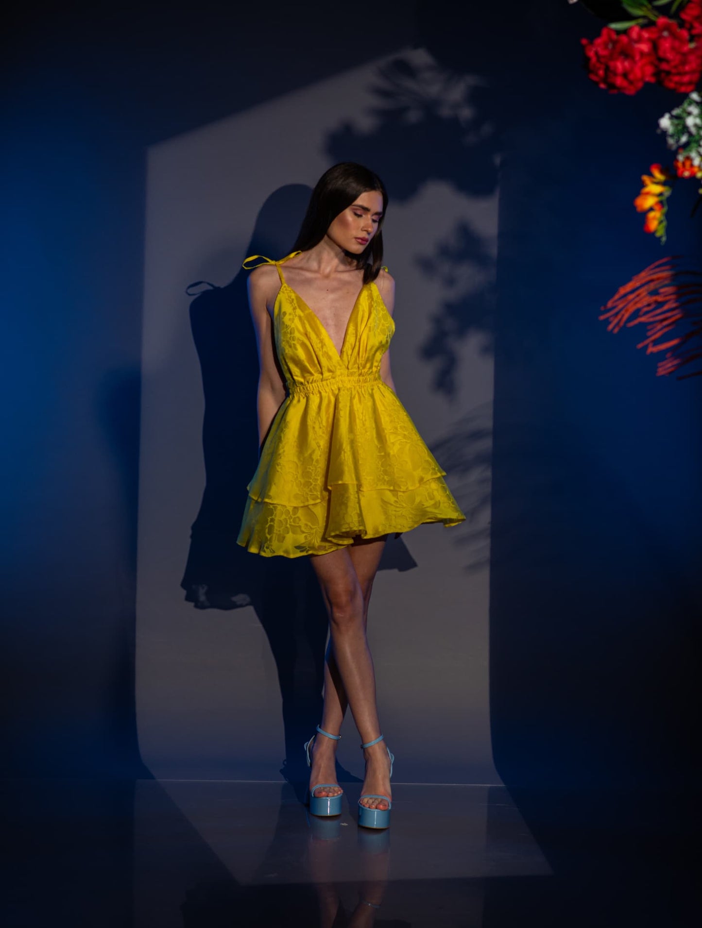 Рокля LORENA YELLOW - ЖЪЛТА - VERNISSAGE