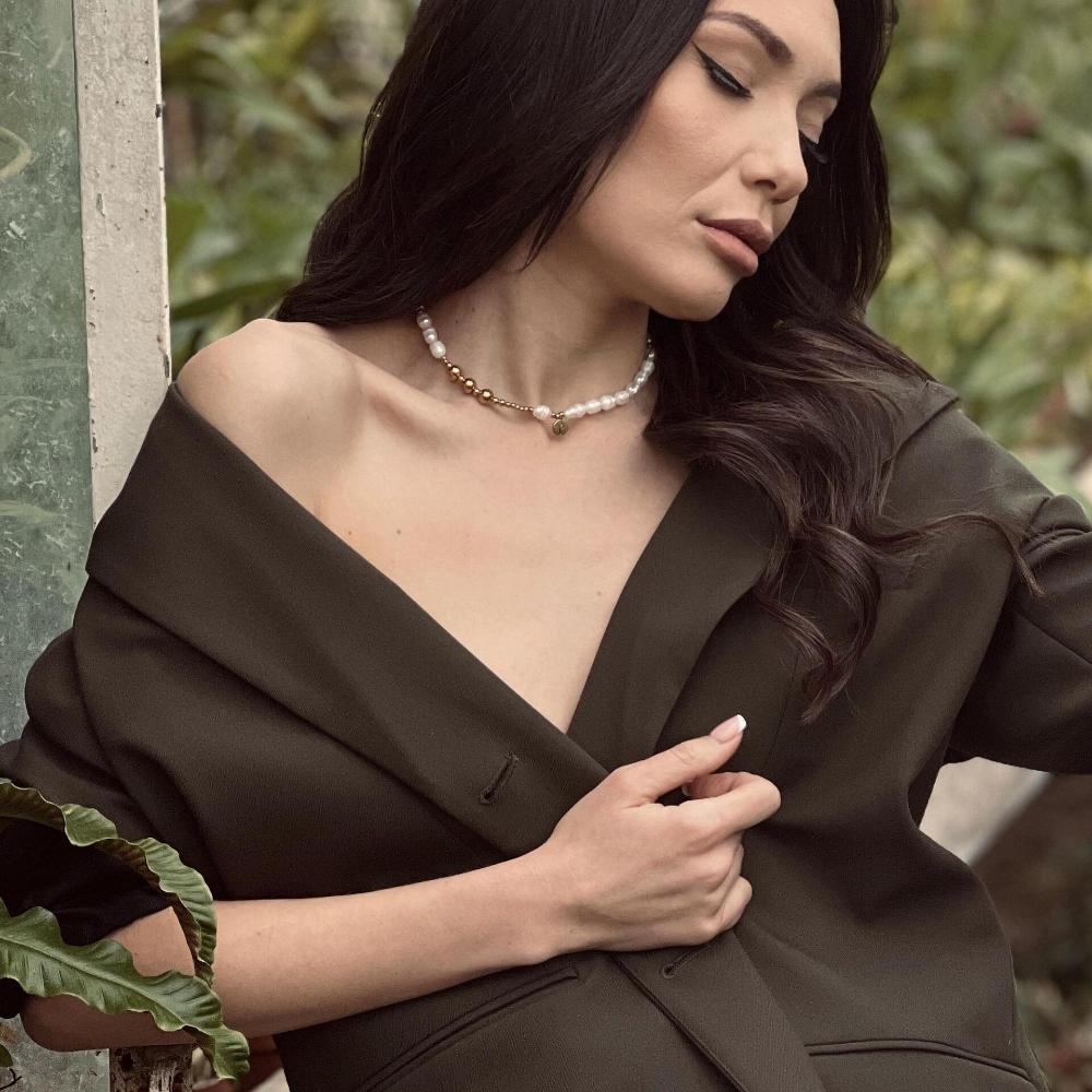 КОЛИЕ JUNGLE PEARLS