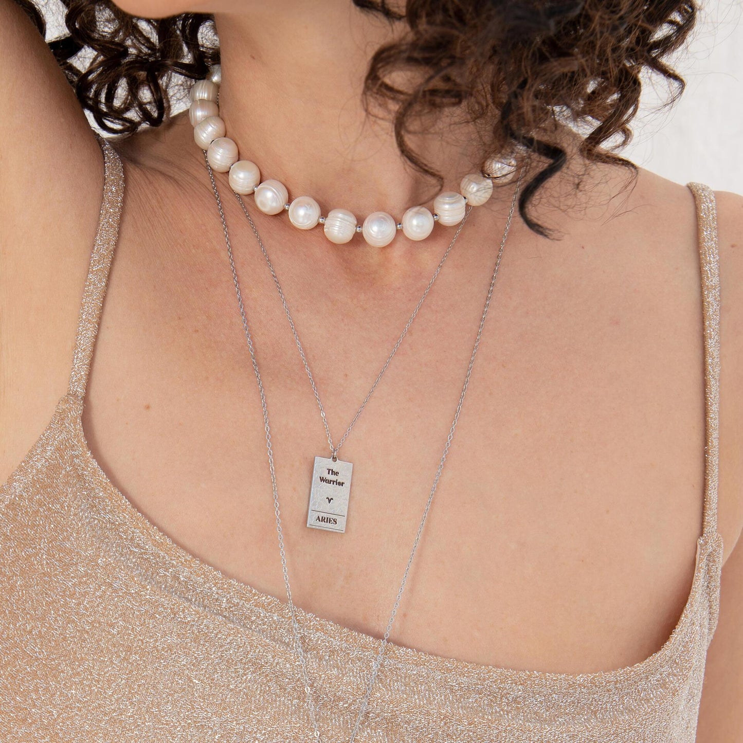 КОЛИЕ FLICKA PEARLS & DOTS