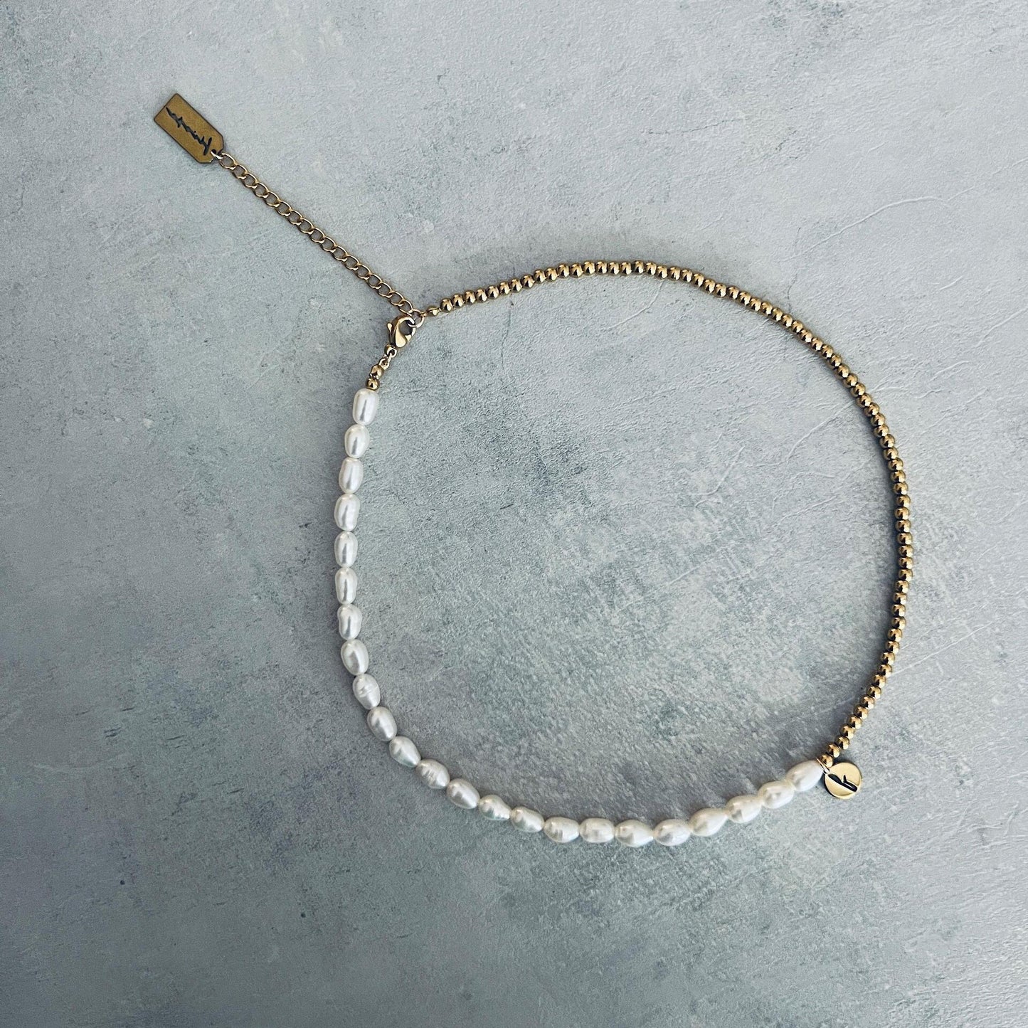 КОЛИЕ FLICKA RICE PEARLS BLENDED