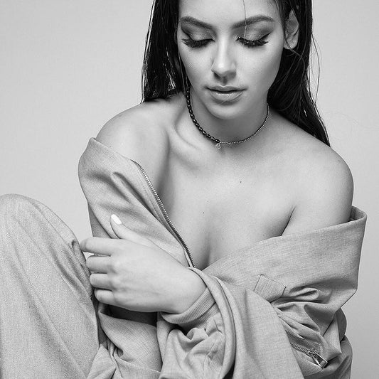 КОЛИЕ FLICKA RICE PEALRS BLENDED DEEP