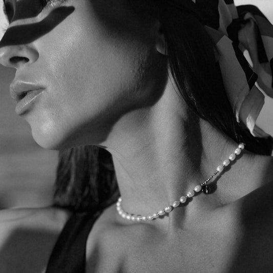 КОЛИЕ FLICKA RICE PEARLS PREMIUM