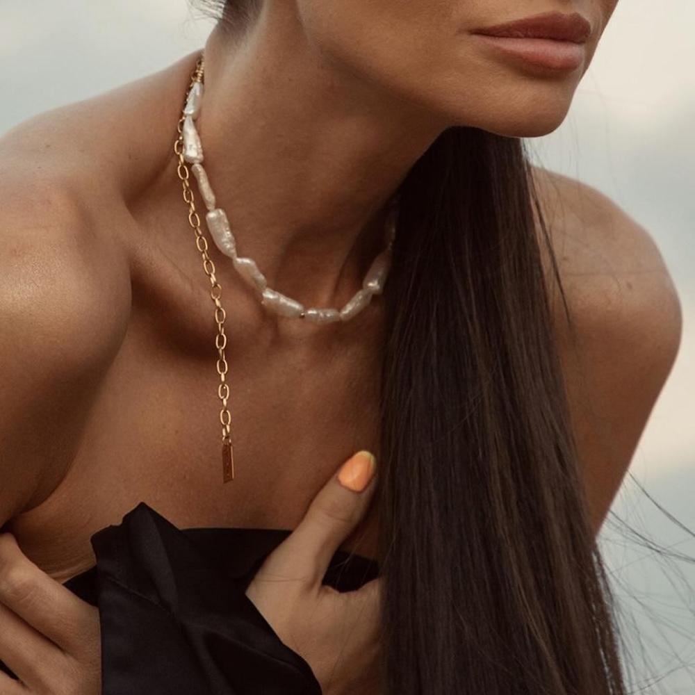КОЛИЕ FLICKA WILD PEARLS