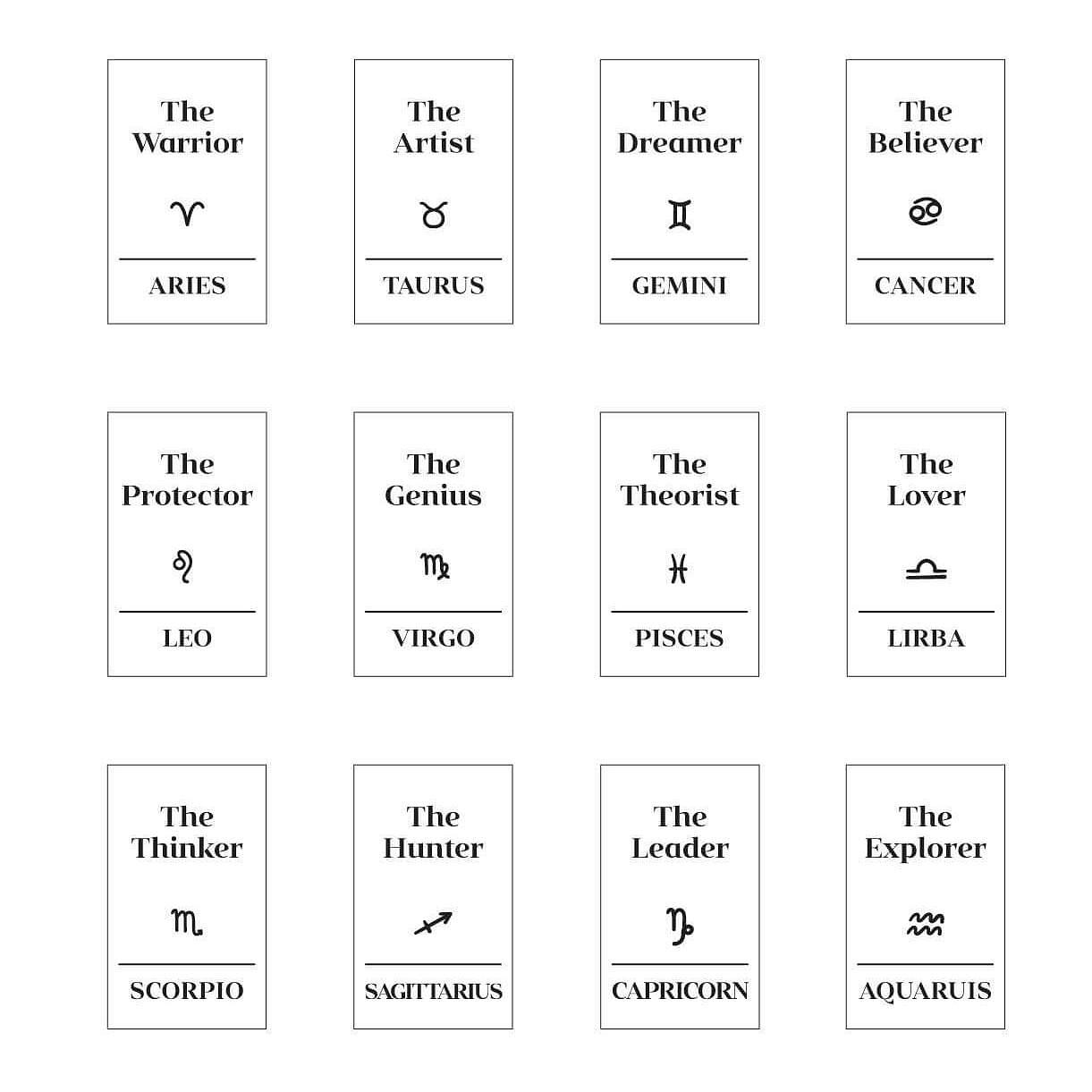 КОЛИЕ FLICKA ZODIAC