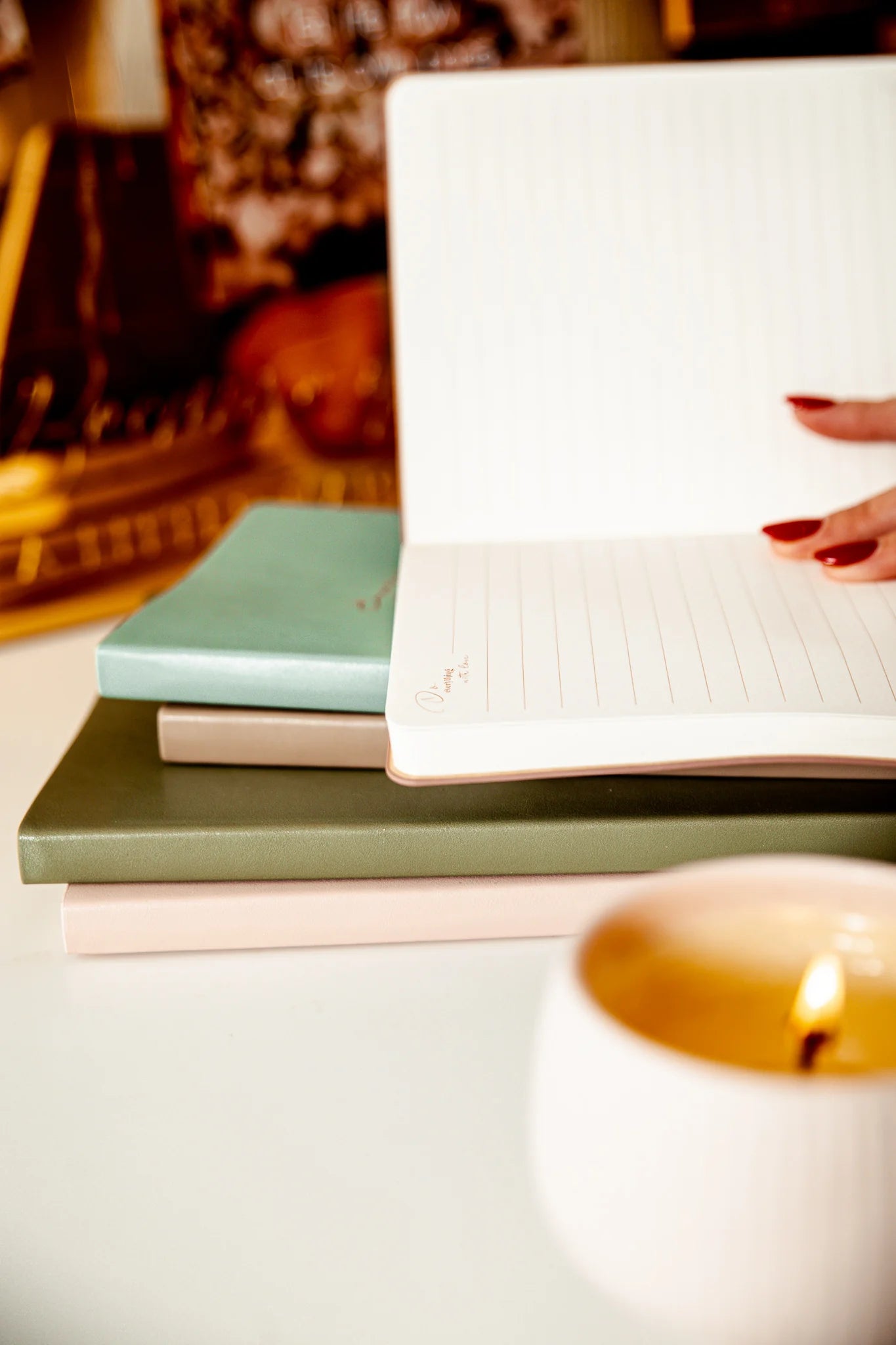 Линована тетрадка REMINDART Dusty Rose Notebook A5