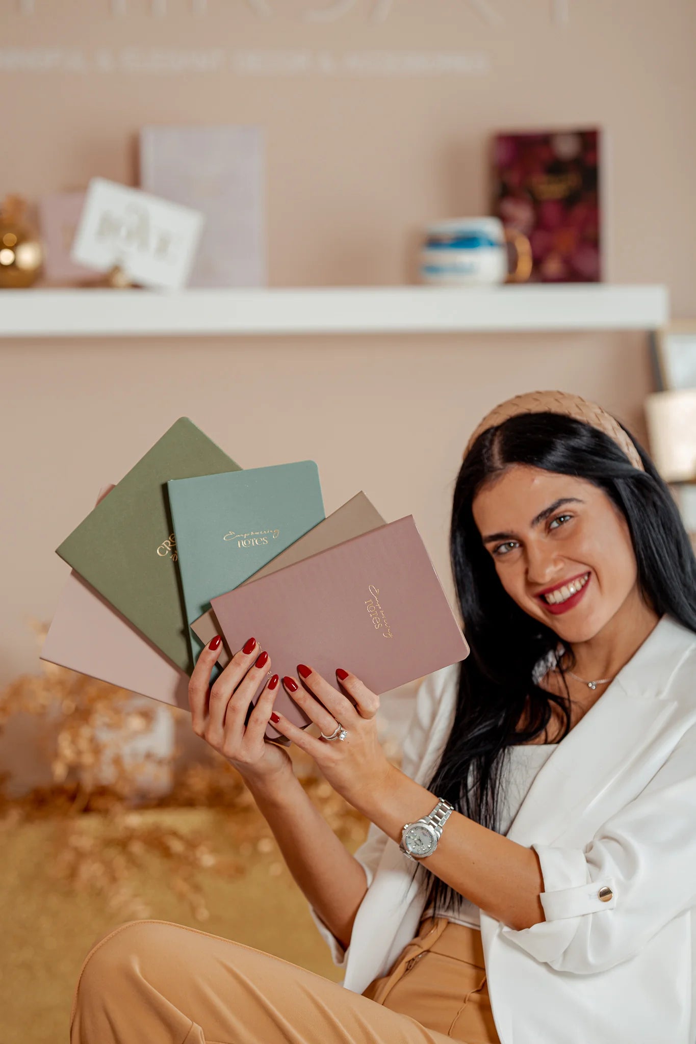 Линована тетрадка REMINDART Dusty Rose Notebook A5