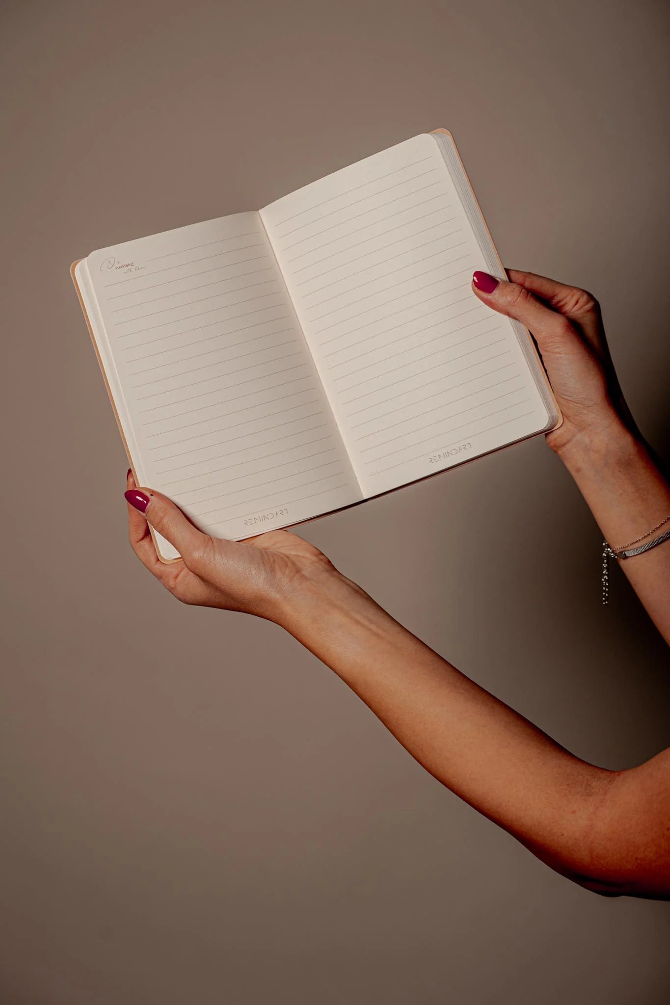 Линована тетрадка REMINDART Nude Pink Notebook A5