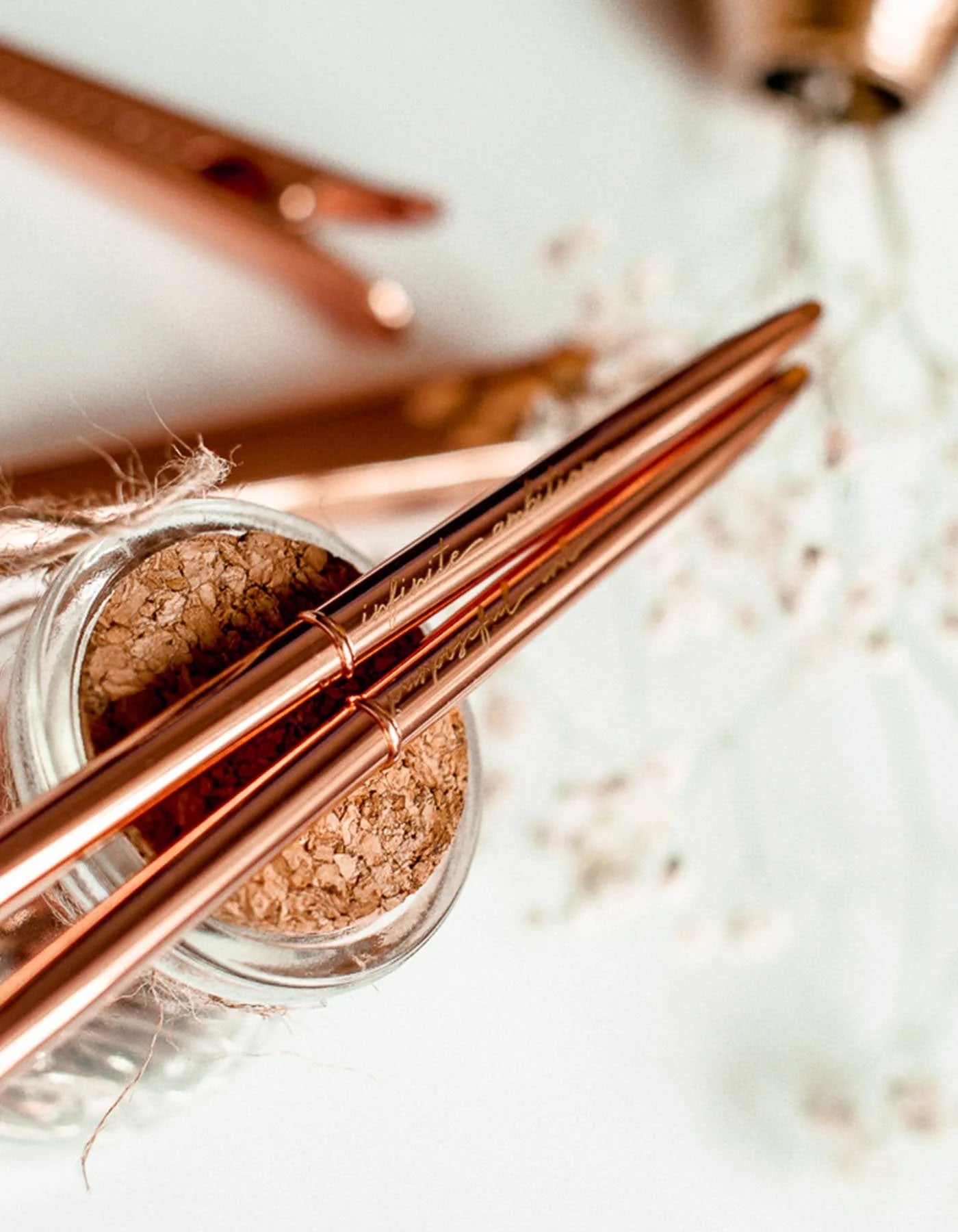 Луксозен химикал REMINDART Rose Gold с гравирано послание