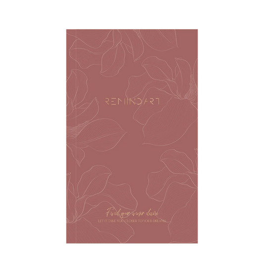Планер REMINDART DESIRE Feminine Touch със съдържание на английски