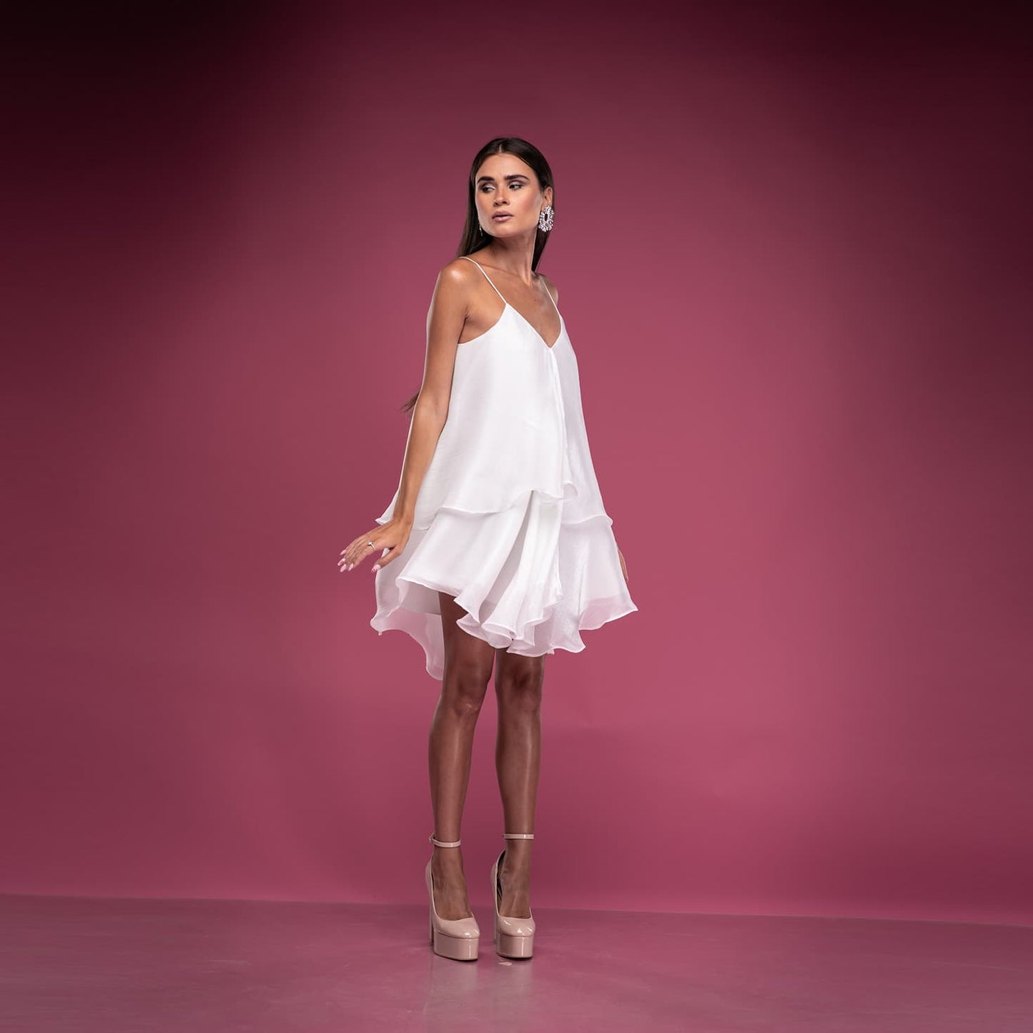 Рокля POILU SHINE BIANCO