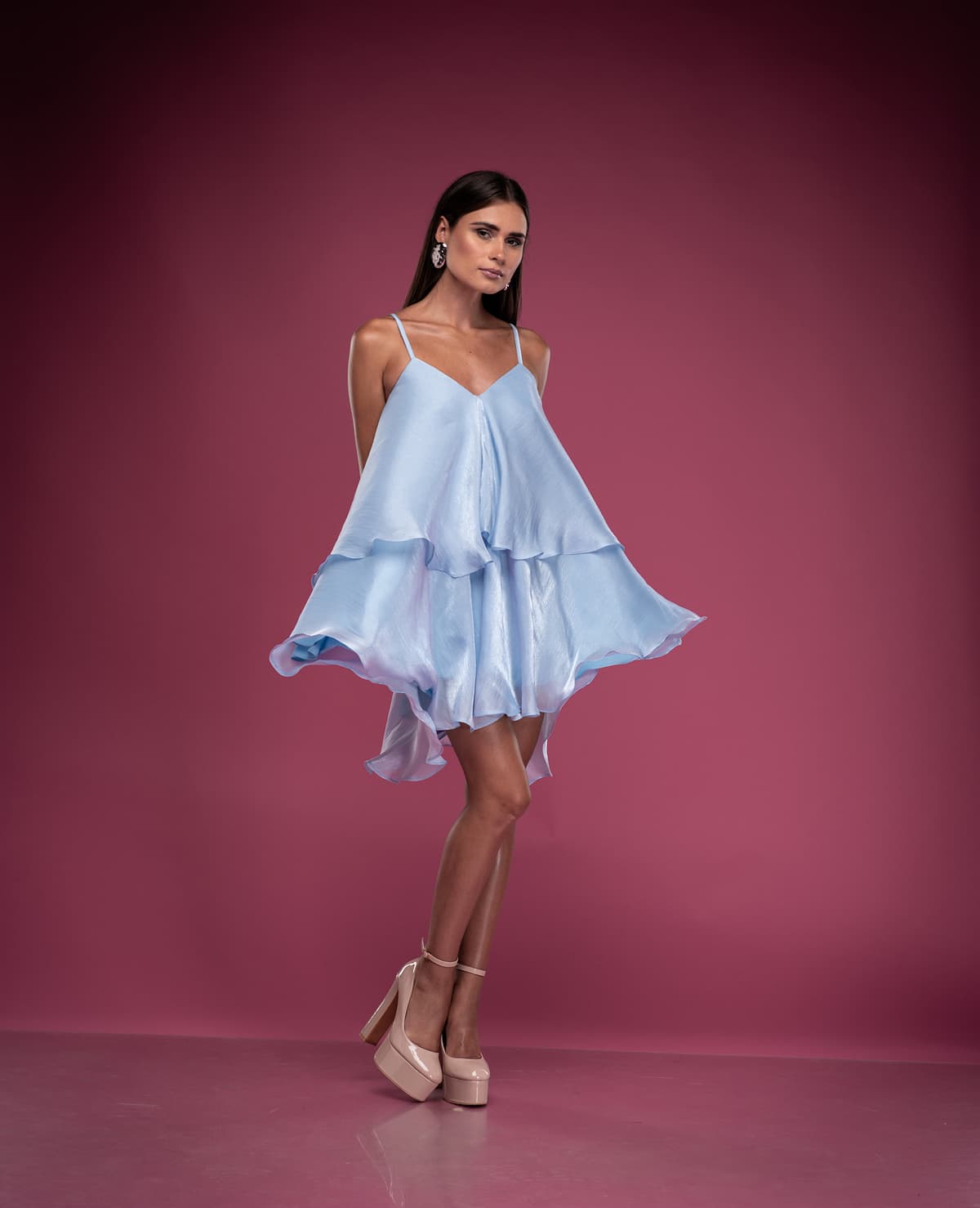 Рокля POILU SHINE BLUE