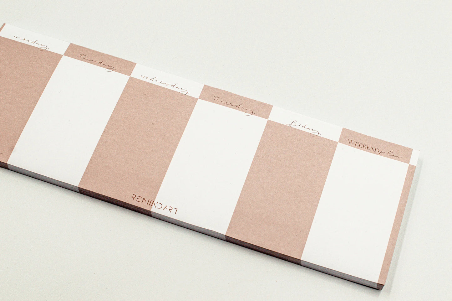 Седмичен планер REMINDART Notepad Weekly Pink