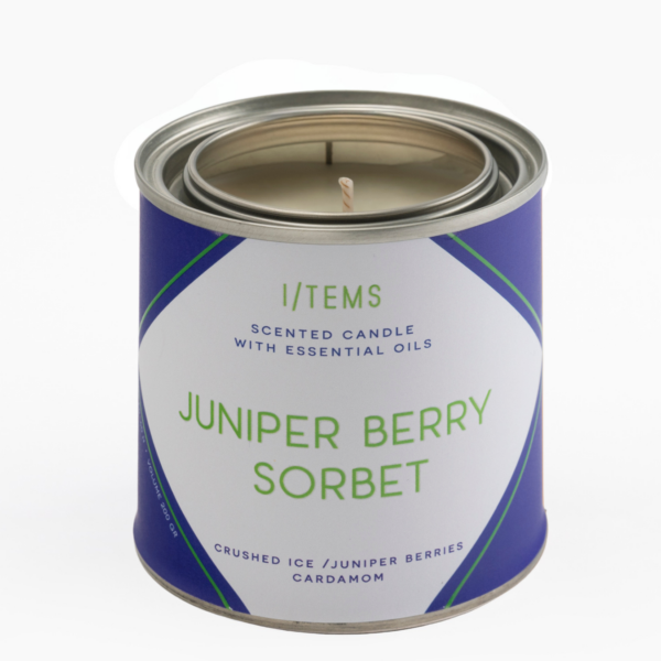 JUNIPER BERRY SORBET - Ароматна свещ със соев восък | I/TEMS