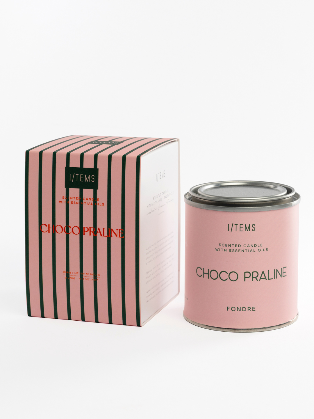 CHOCO PRALINE - Ароматна свещ със соев восък | I/TEMS