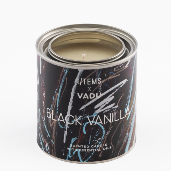 03 / Black Vanilla ART EDITION - Ароматна свещ | I/TEMS