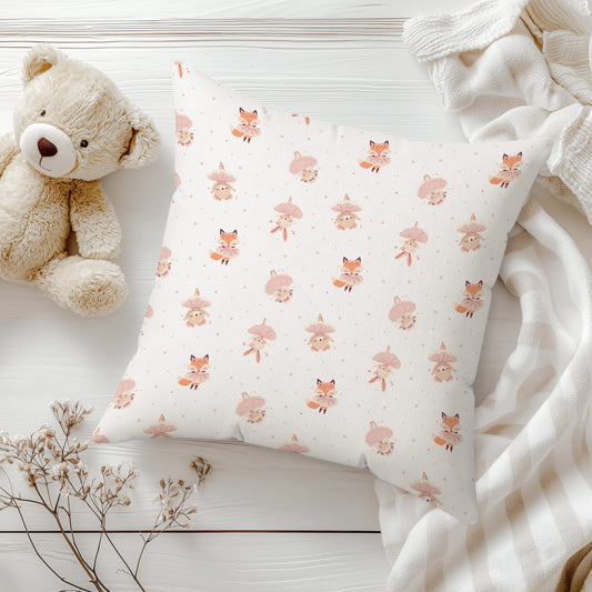 Декоративна възглавница - Лисички