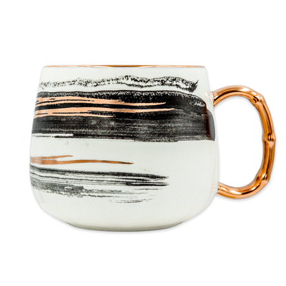 Чаша REMINDART Art Waves Black Mug