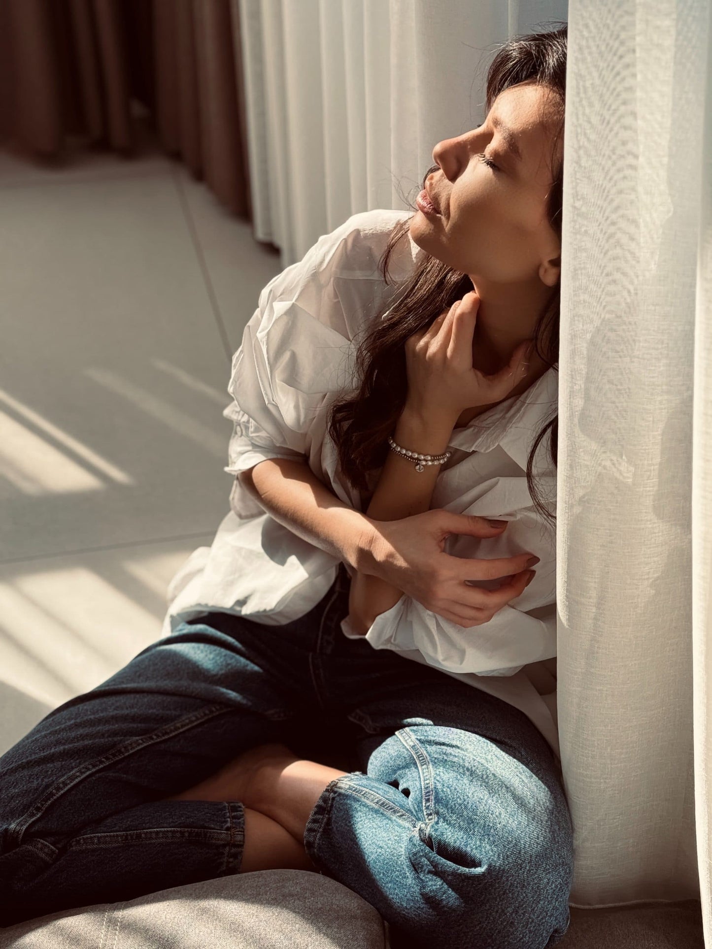 ДВОЙНА ГРИВНА FLICKA RICE PEARLS BLENDED