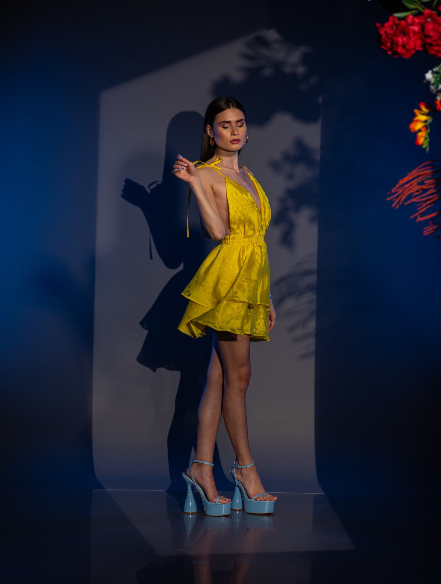 Рокля LORENA YELLOW - ЖЪЛТА - VERNISSAGE