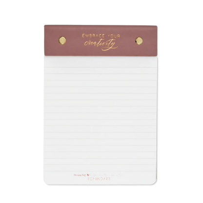 Кожен бележник REMINDART Notepad Leather DUSTY ROSE