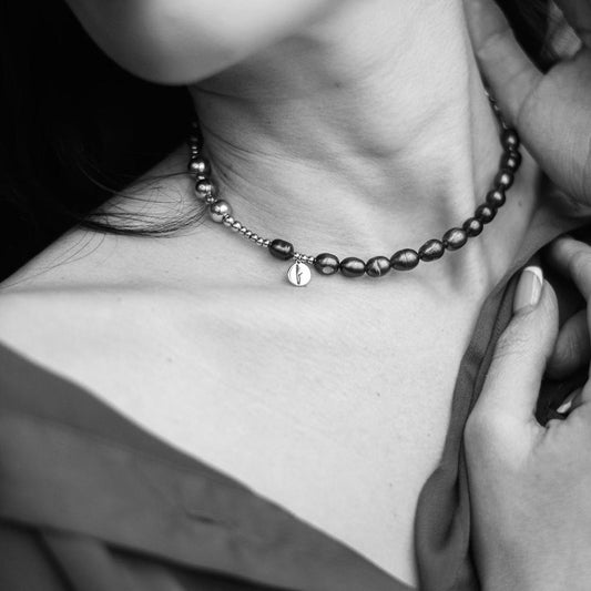 КОЛИЕ FLICKA JUNGLE PEARLS DEEP