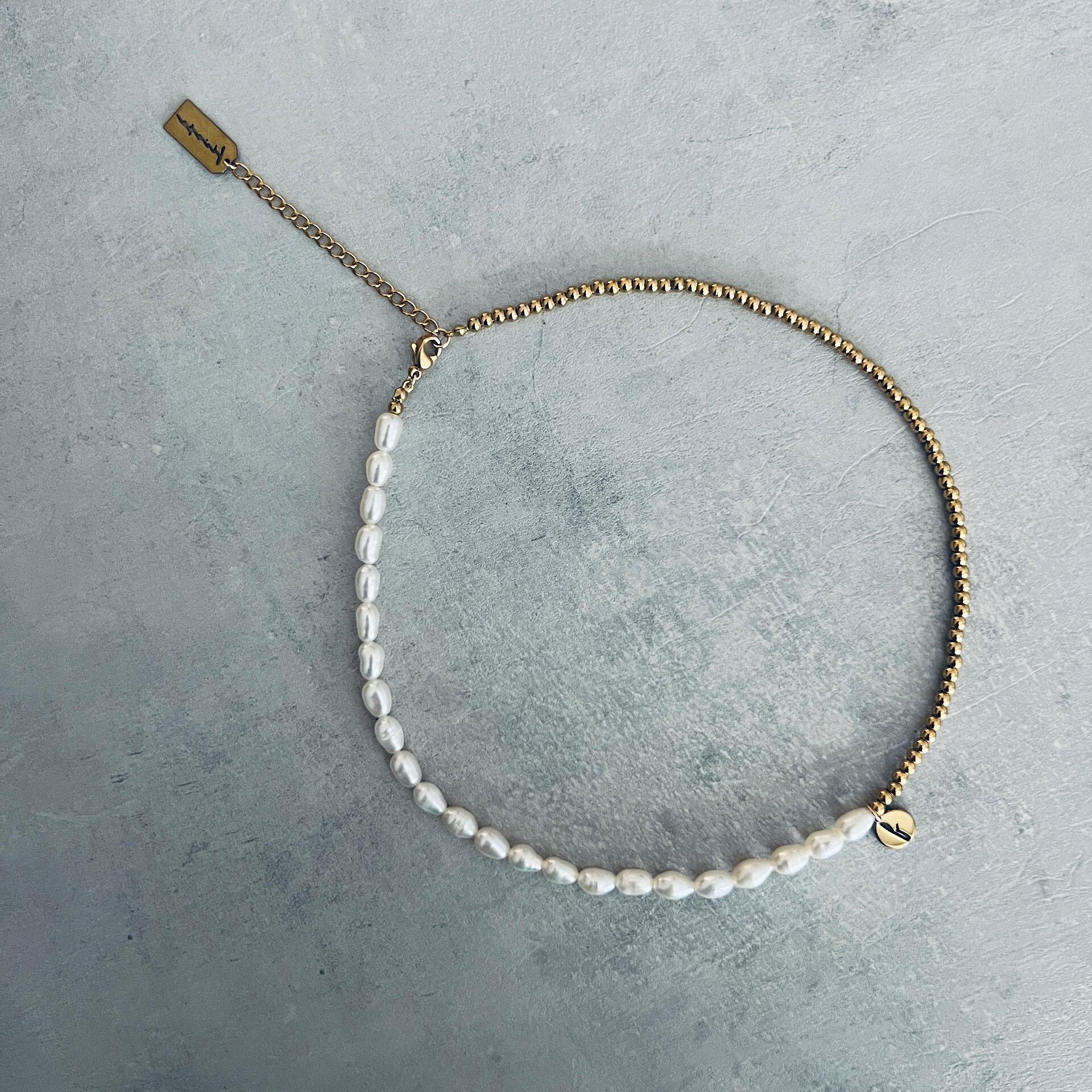 КОЛИЕ FLICKA RICE PEARLS BLENDED