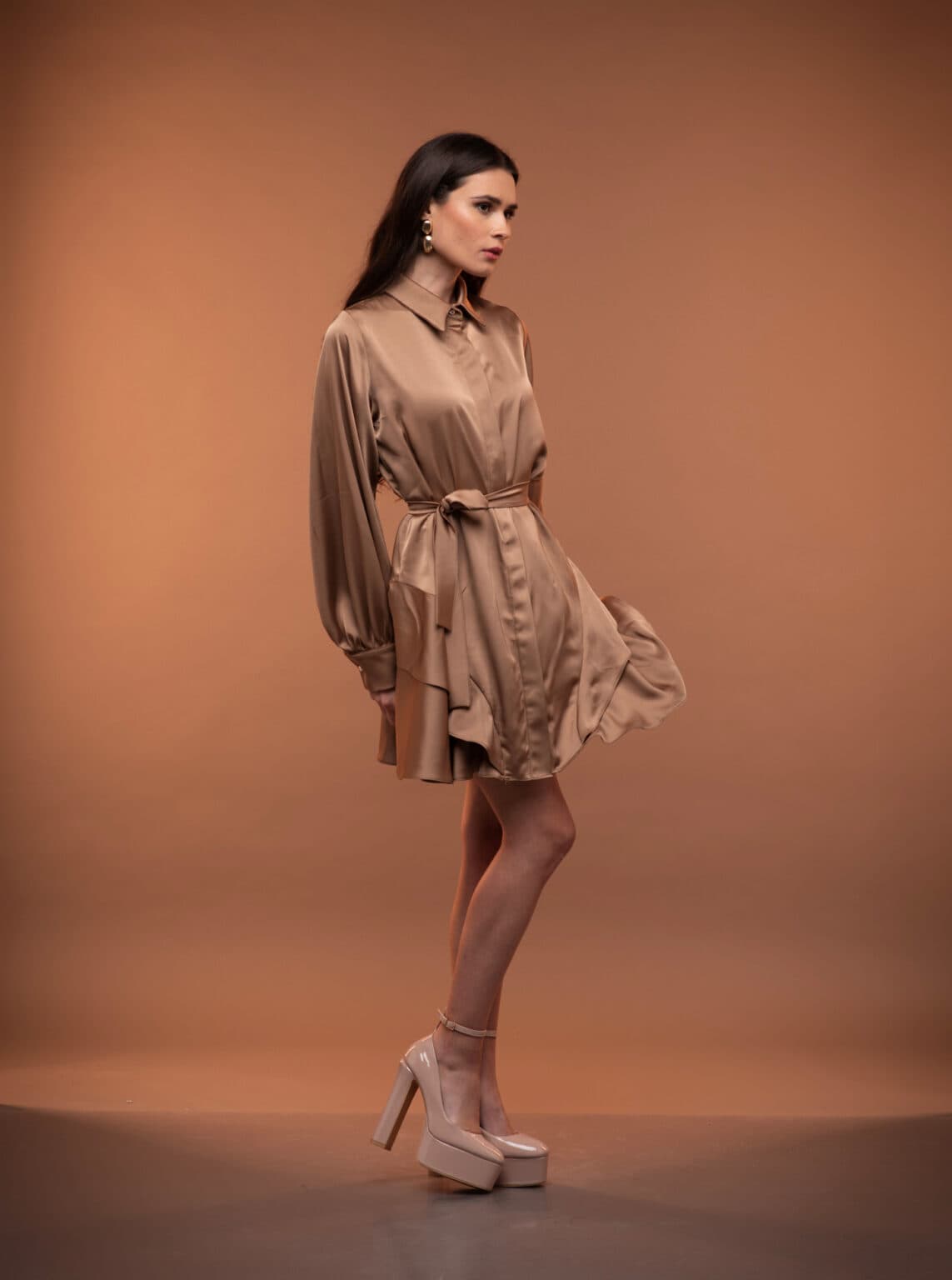 Рокля DINASA CAMEL