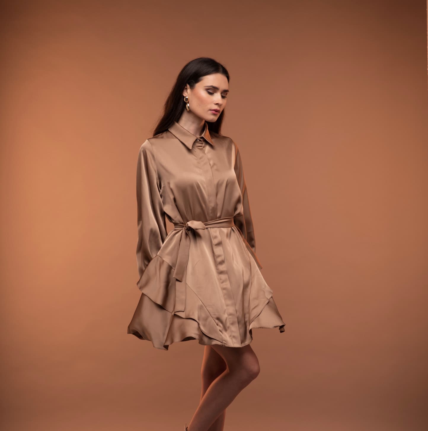 Рокля DINASA CAMEL