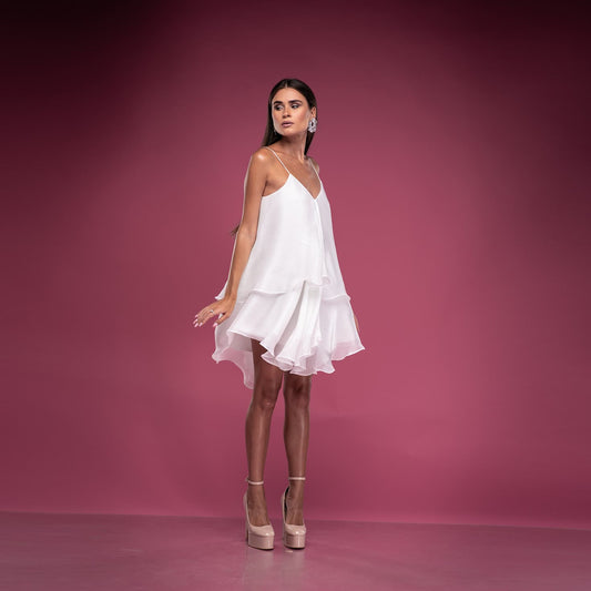 Рокля POILU SHINE BIANCO