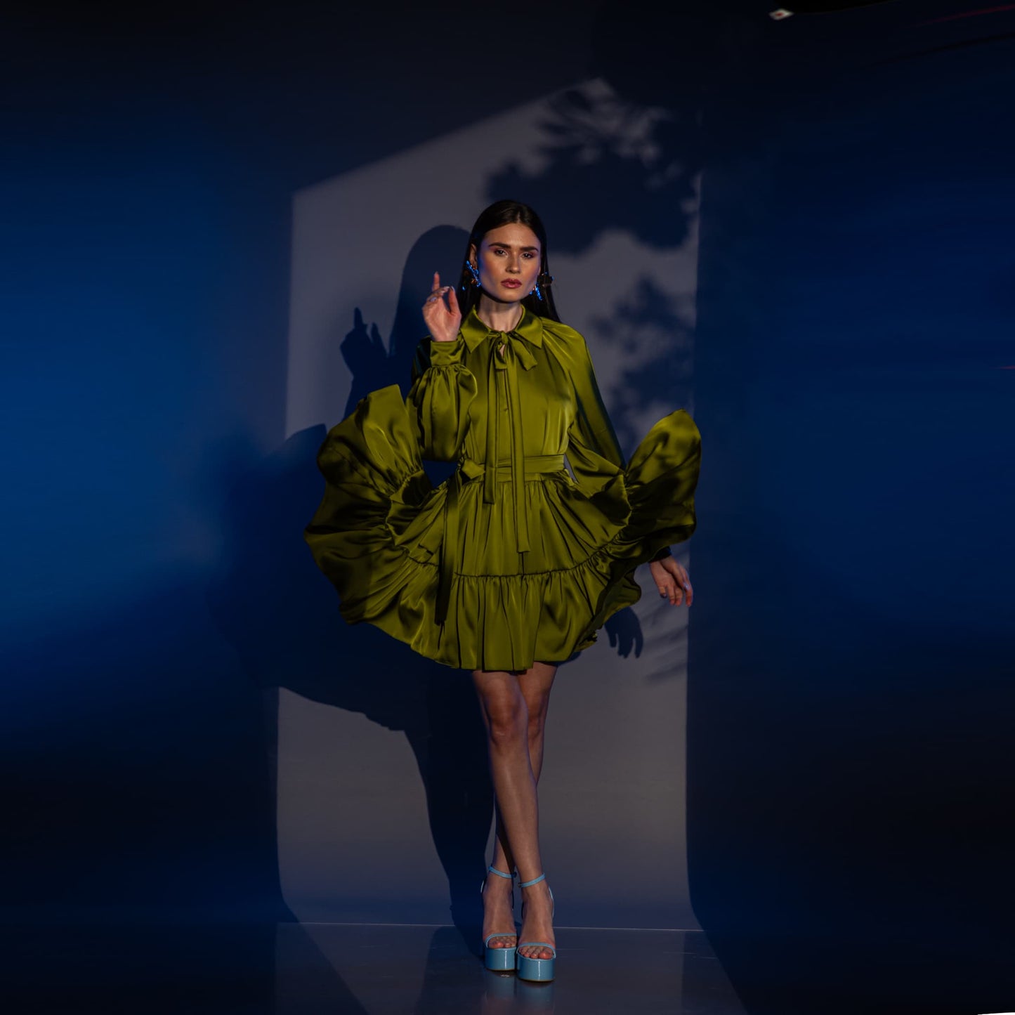 Рокля ANAISA GREEN