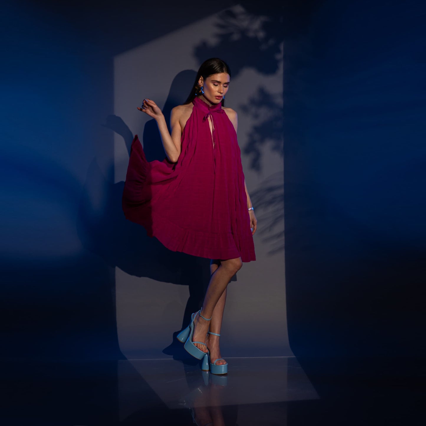 Рокля CLARA FUCSIA