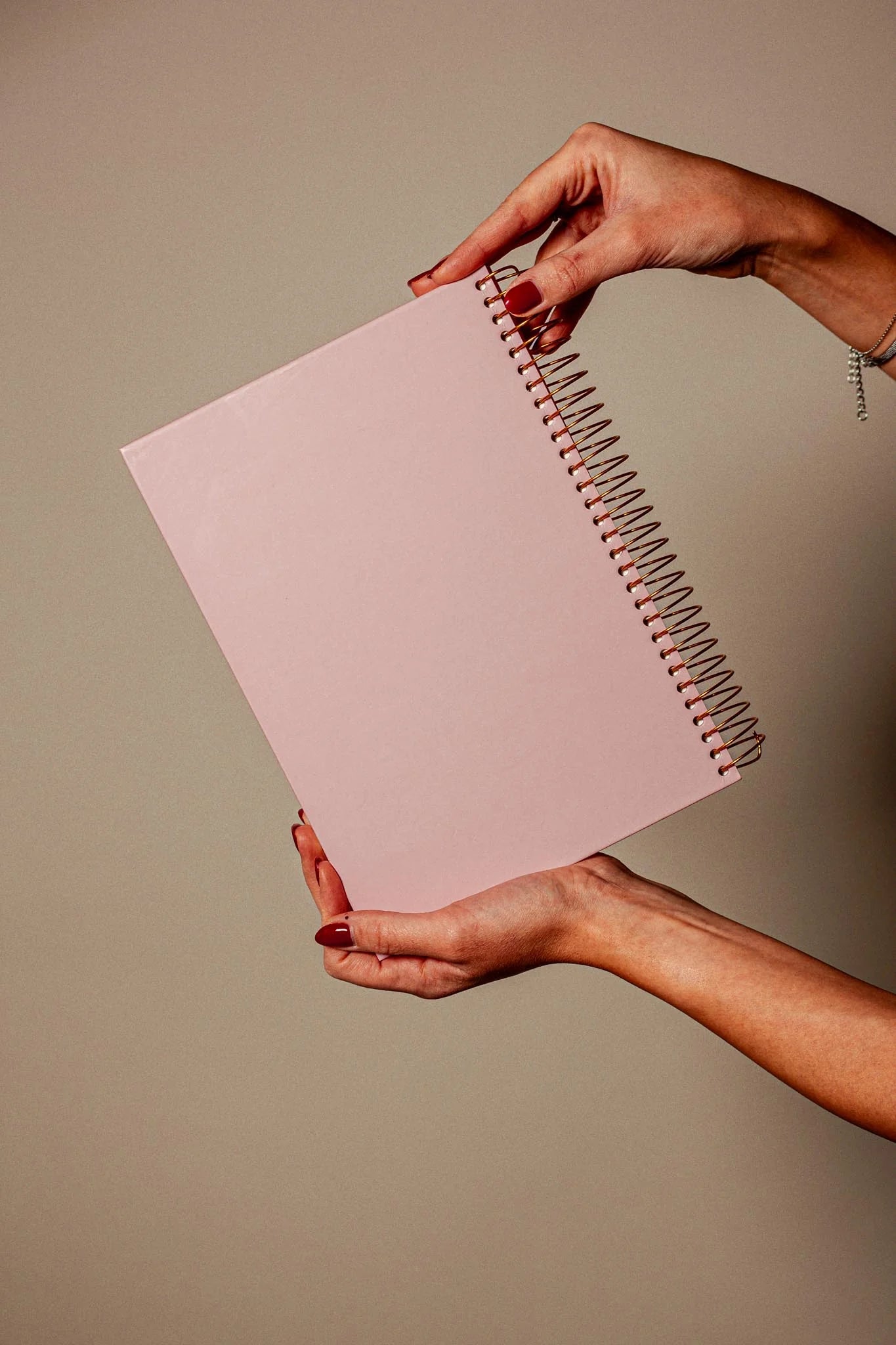 Розов тефтер със спирала REMINDART Pink Notebook Goals