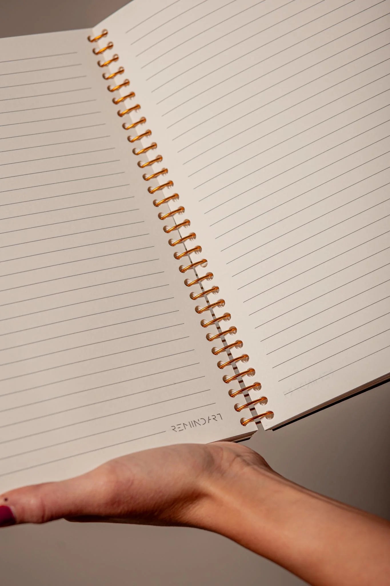 Розов тефтер със спирала REMINDART Pink Notebook Goals